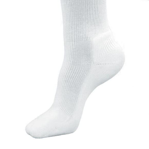 Sigvaris 15-20 mmHg Graduated Support Socks Cushion Cotton C White 142CC00 Women - Picture 3 of 10